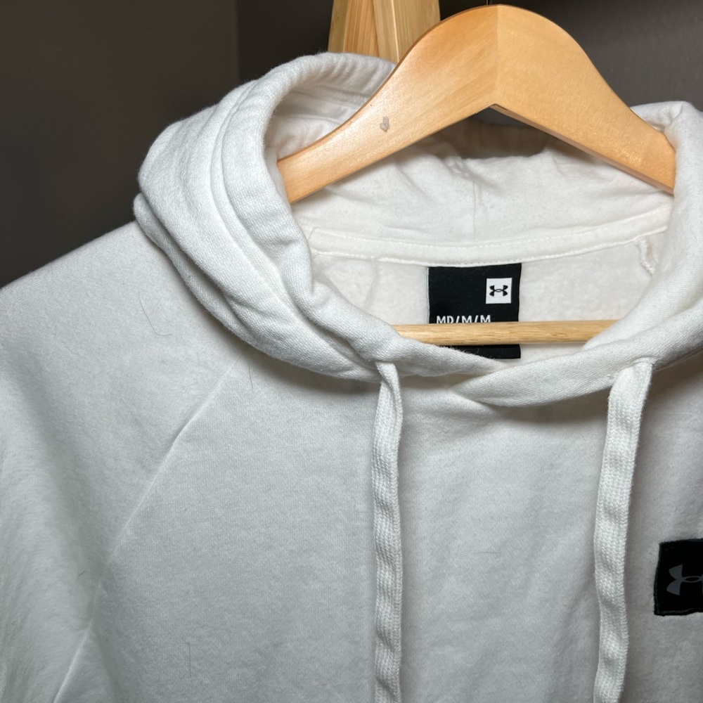 Under Armour White Hoodie with Logo - Picture 4 of 4